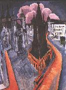 Ernst Ludwig Kirchner The red tower of Halle oil painting reproduction